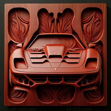 3D модель Ferrari 512 (STL)